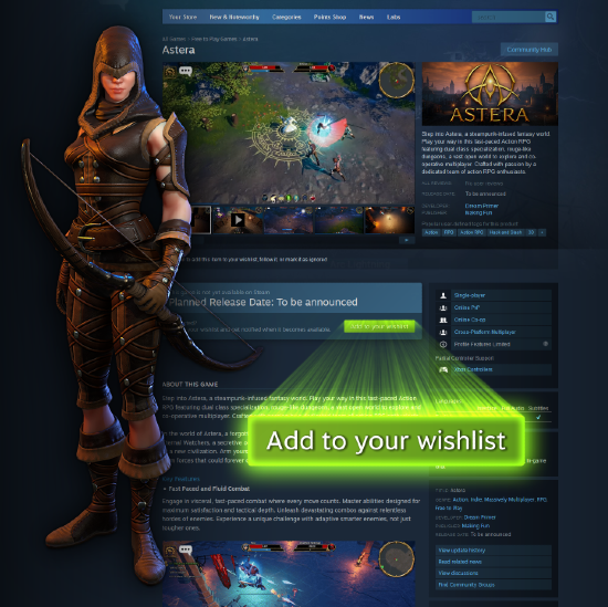 Steam whishlist